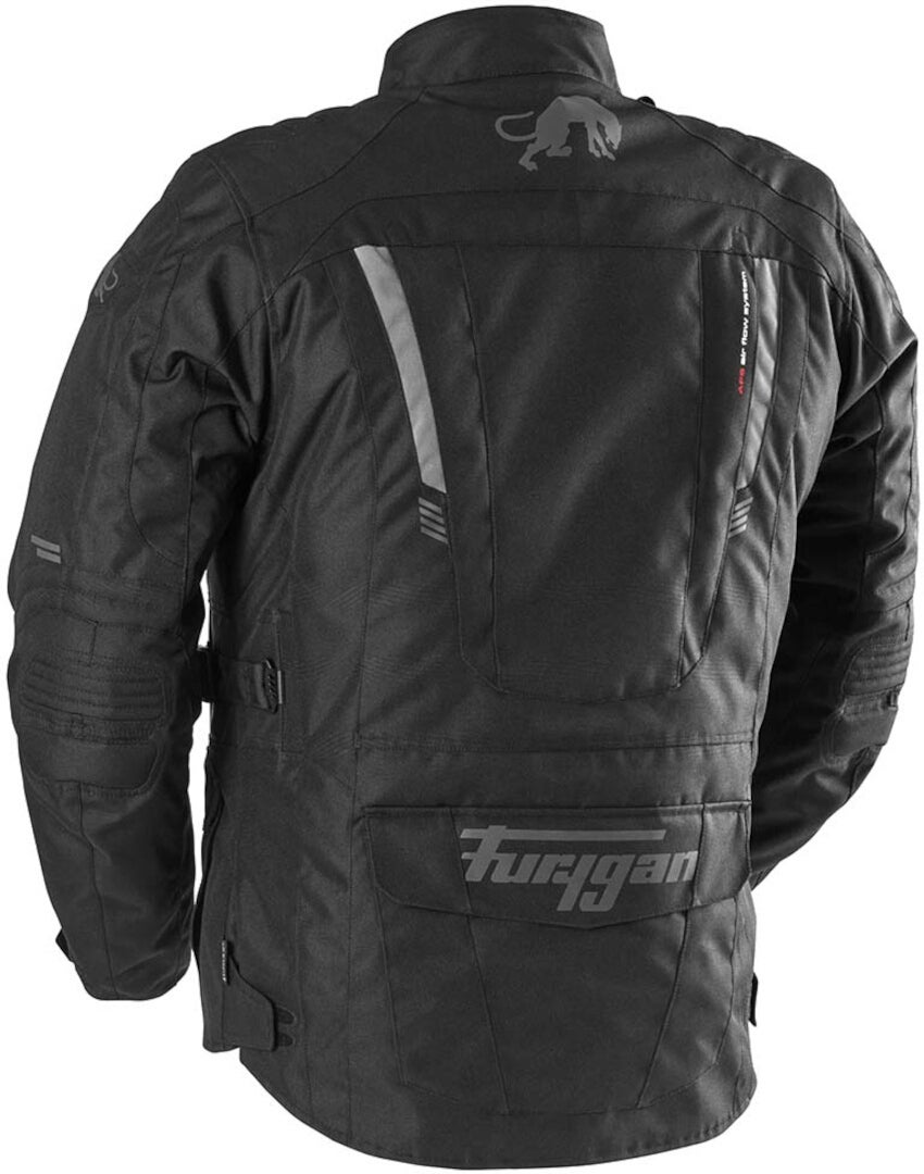 Furygan Apalaches Evo Motorcycle Textile Jacket black/grey 4XL Figure 2
