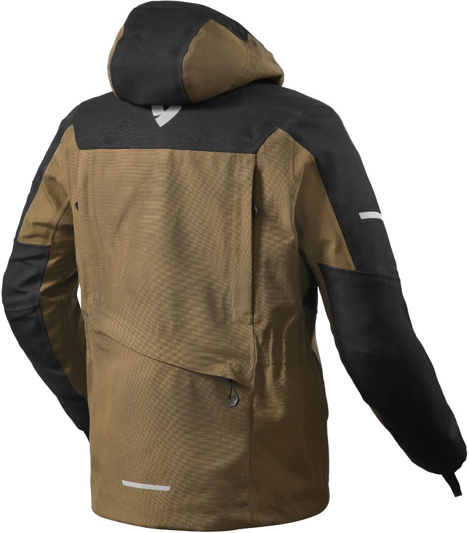 Revit Tectonic H2O waterproof Motorcycle Textile Jacket black/brown L Figure 2