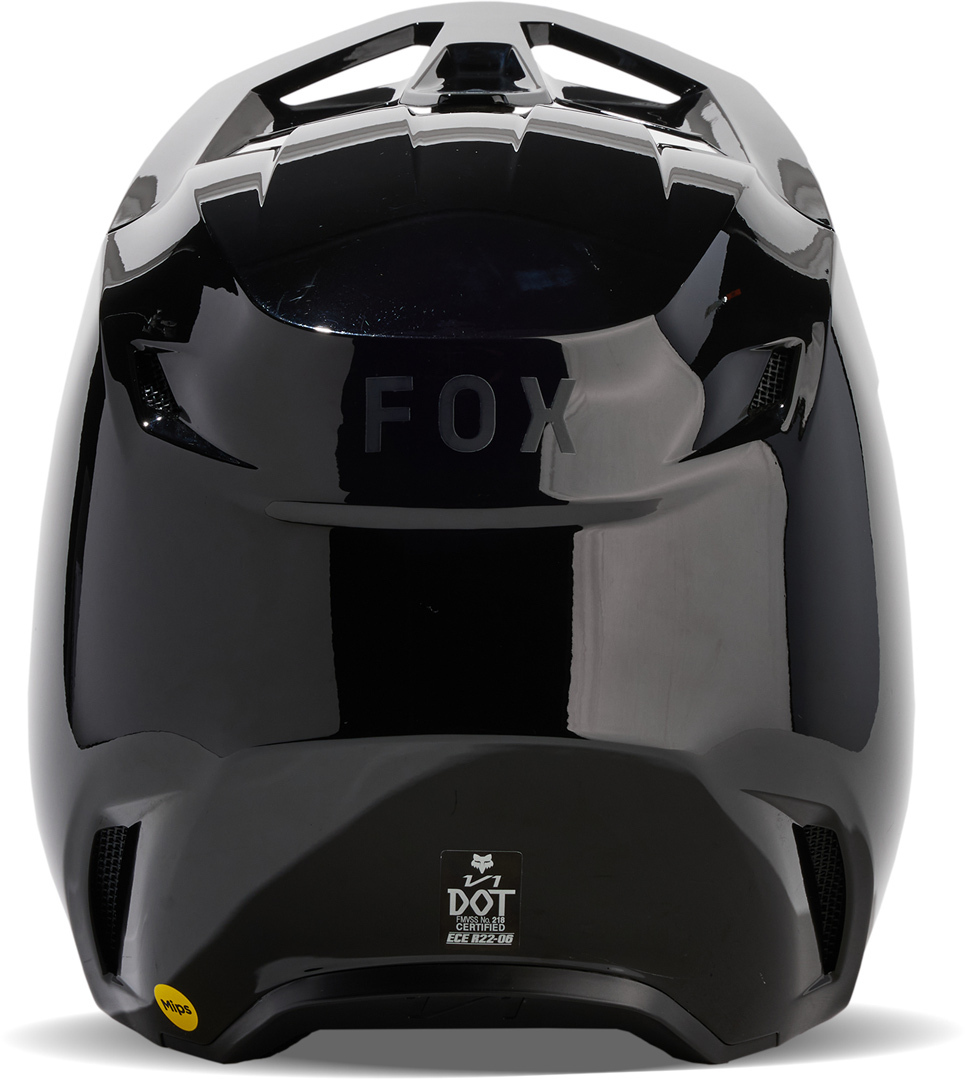 FOX V1 Solid Motokrosová přilba černá S (55/56) Obrázek 7