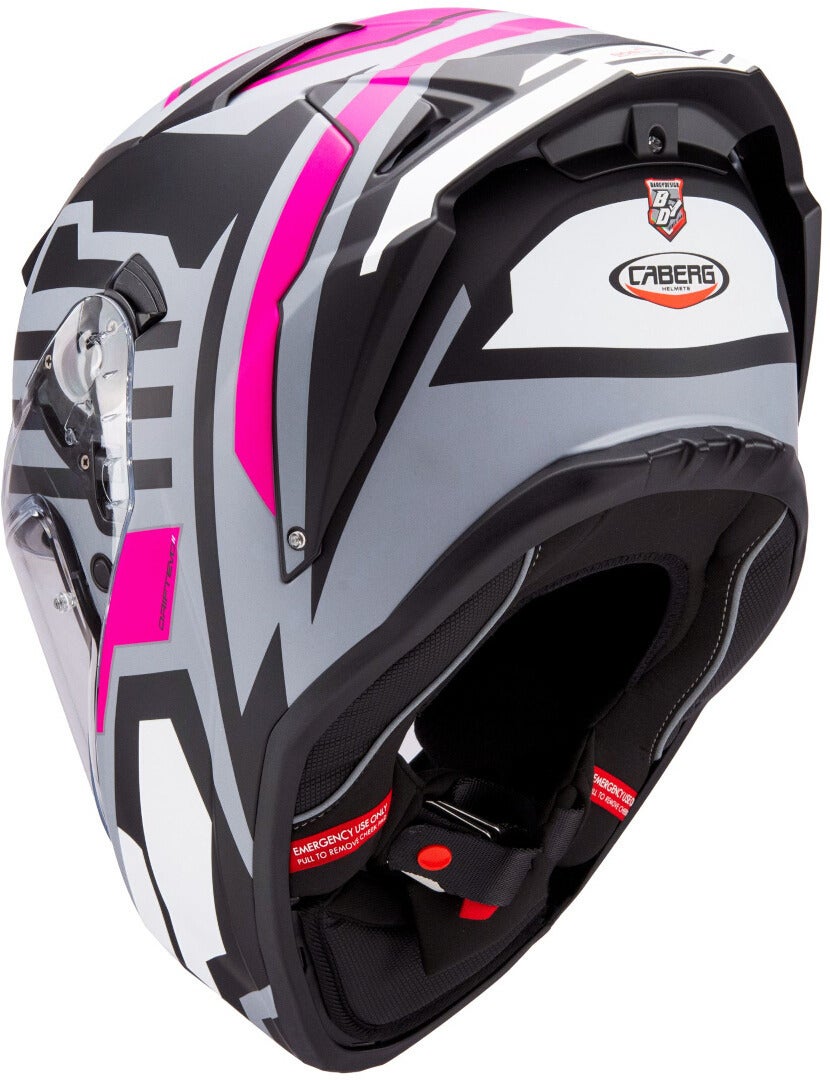 Caberg Drift Evo II Horizon Casque Noir/Gris/Rose XS (53/54) Figure 3