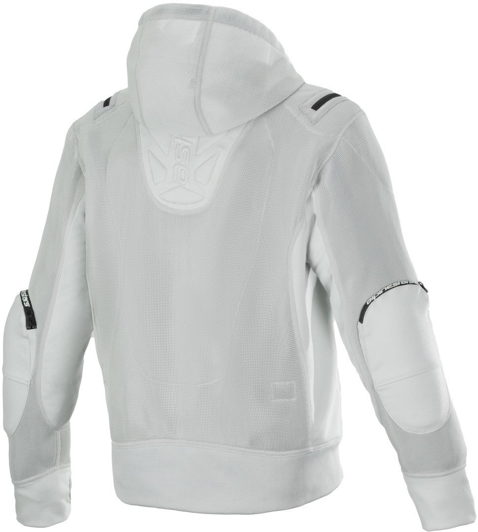 Alpinestars Moflow Air Tech Sweat à capuche zippé moto gris 4XL Figure 2
