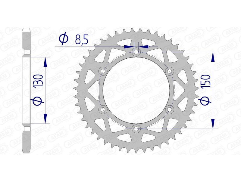 AFAM Aluminiumkrona 13323 - 520 Figur 2