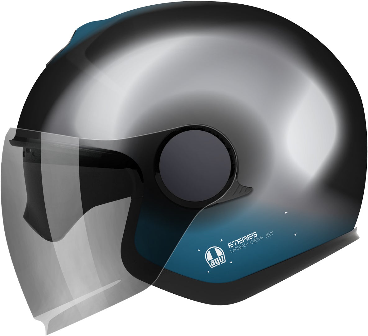 AGV Eteres Levanto Jethelm schwarz/silber L (59/60) Abbildung 4