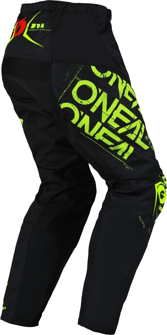 Oneal Element Static Pantaloni da motocross nero/neon 32 Figura 2