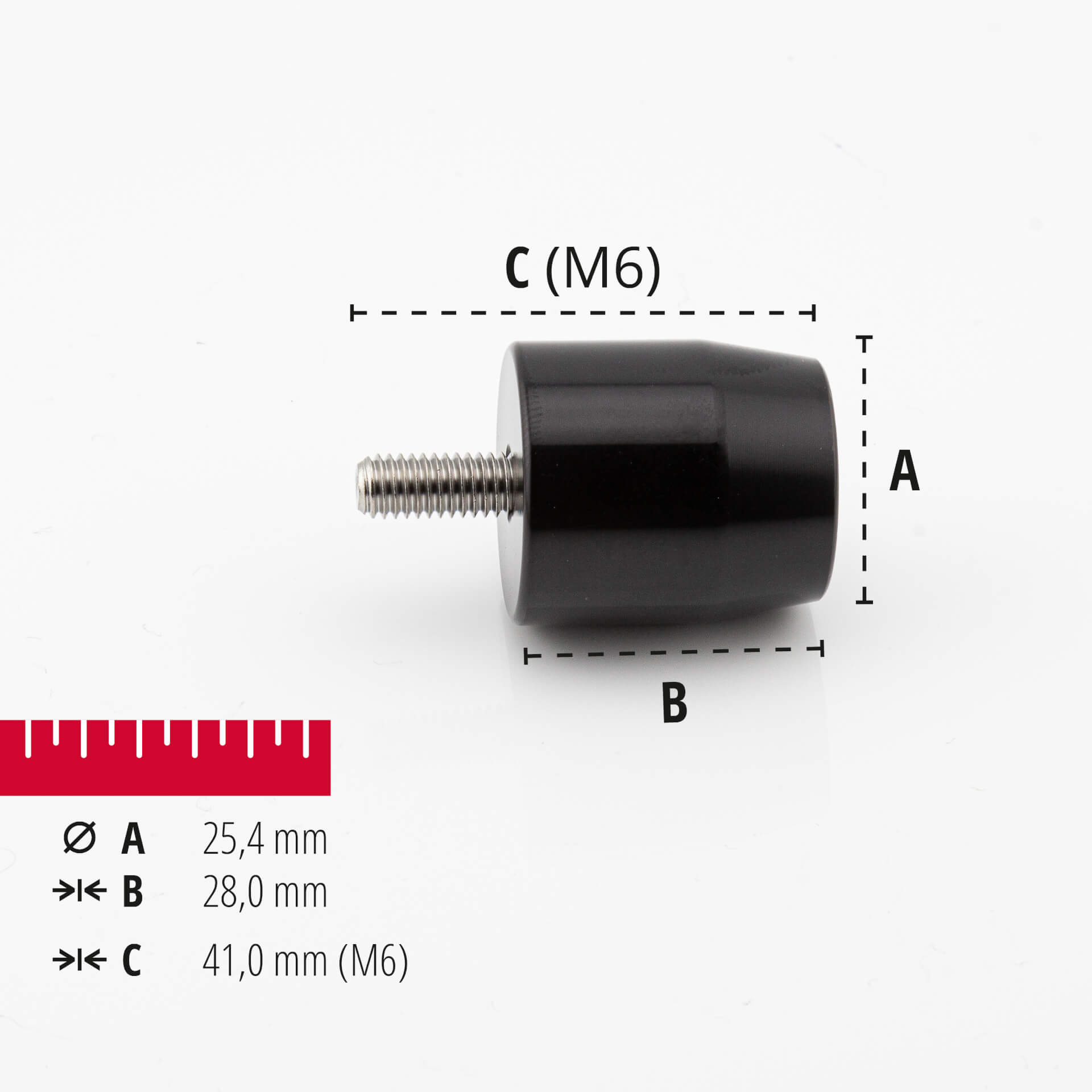 HIGHSIDER Lenkergewichte für SUZUKI M6 Figura 3