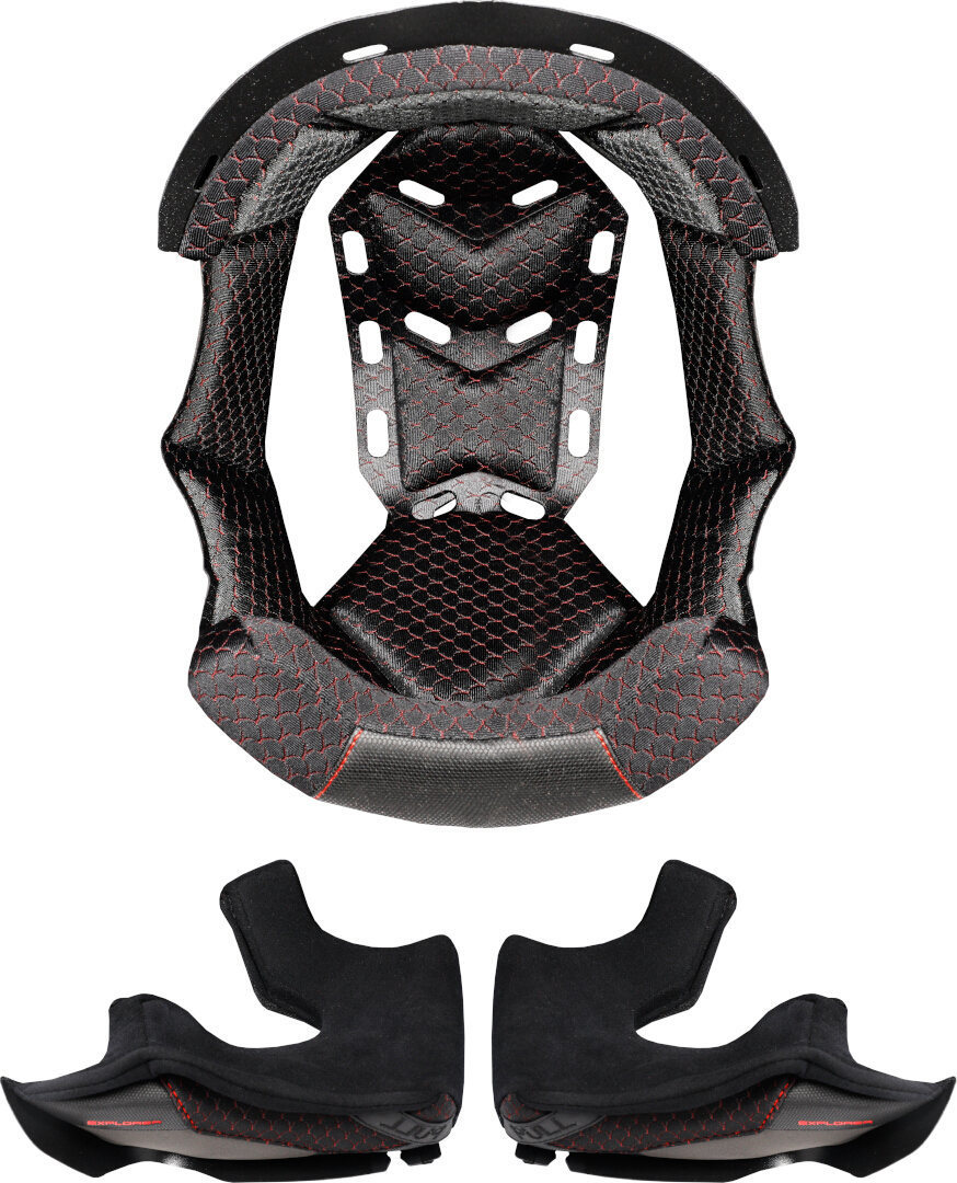 LS2 MX701 Carbon ECE 22.06 Innenfutter M Abbildung 1