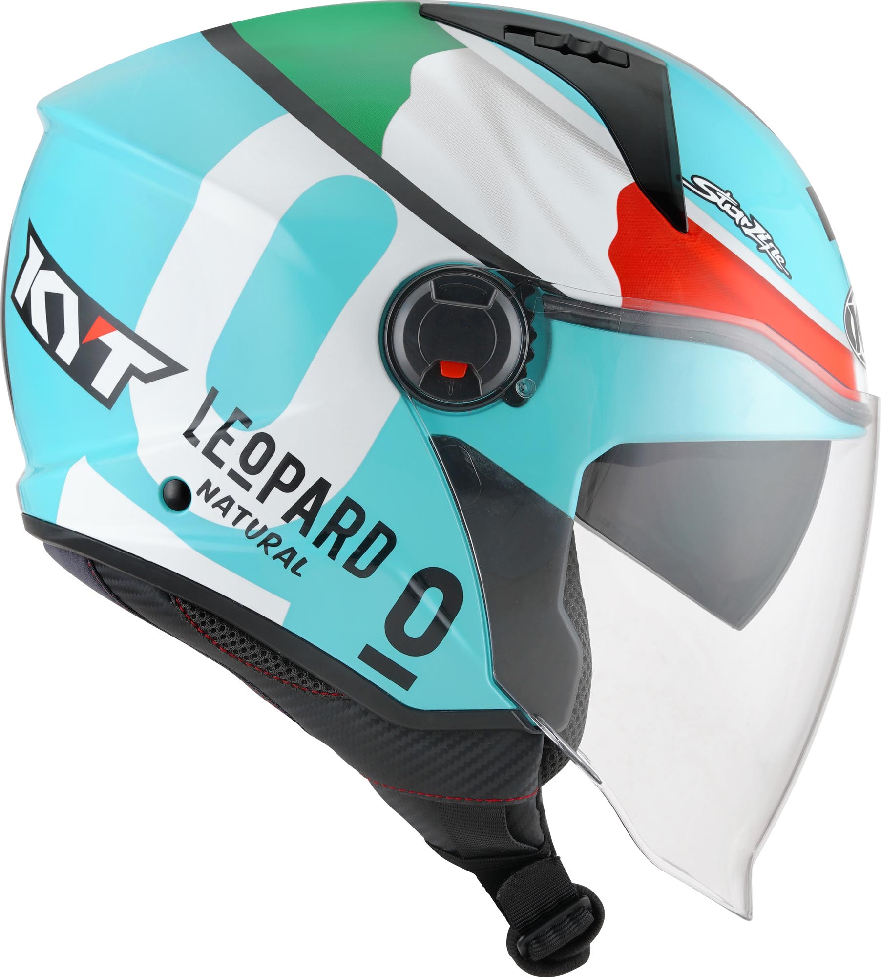 KYT D-City Leopard Replica Jethelm L (59/60) Abbildung 6