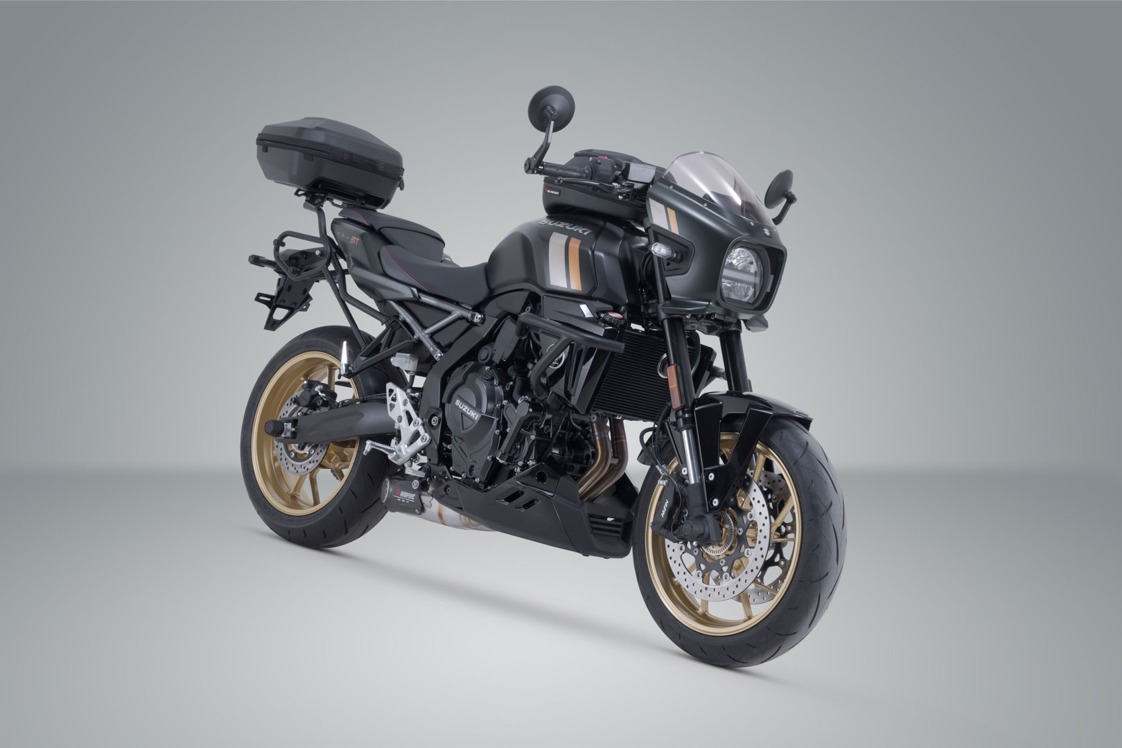 Sistem de carcasă superioară SW-Motech URBAN ABS - Negru. Suzuki GSX-8T / TT (25-). Figura 2