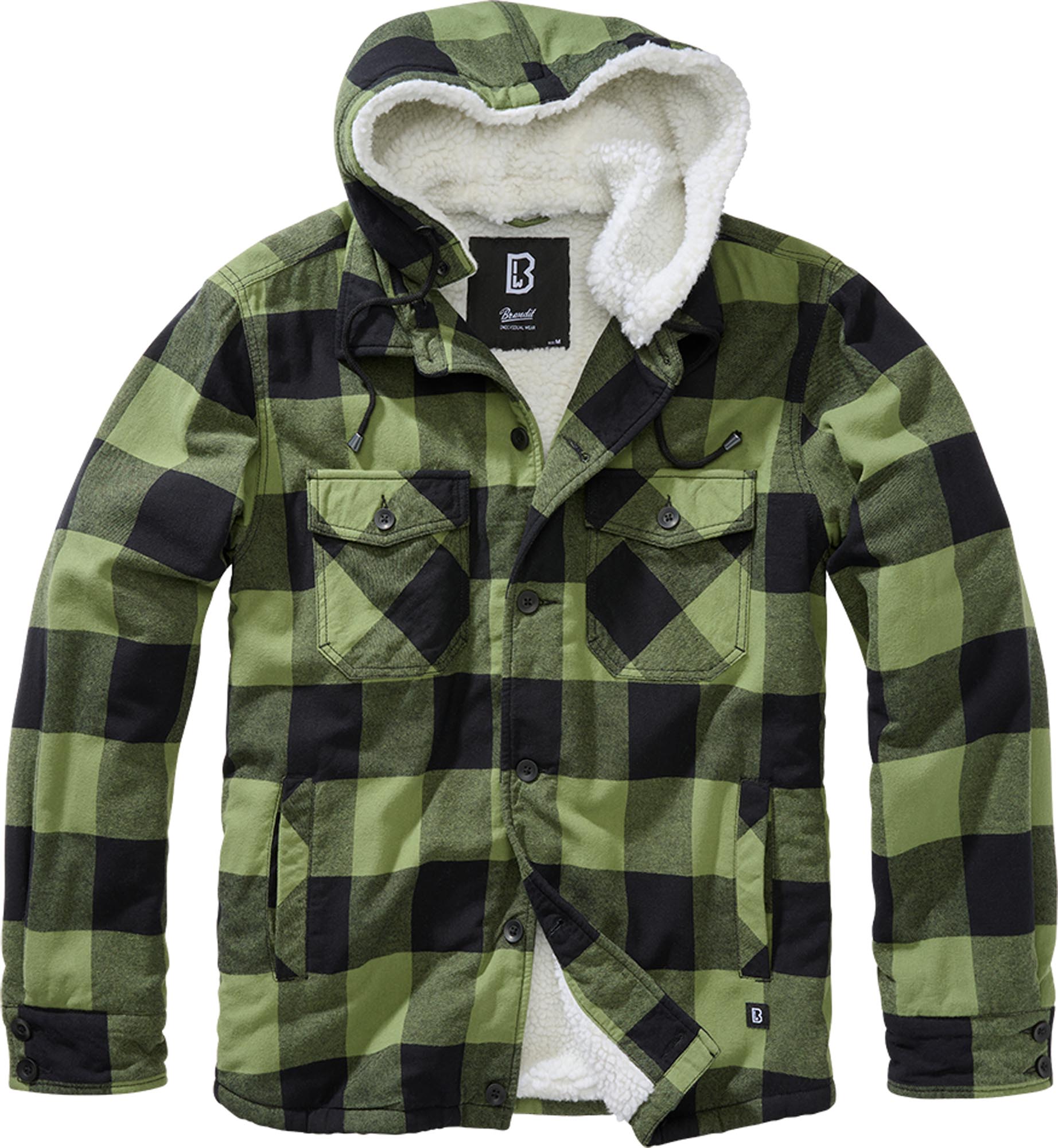 Brandit Lumber Veste noir/vert 6XL Figure 1