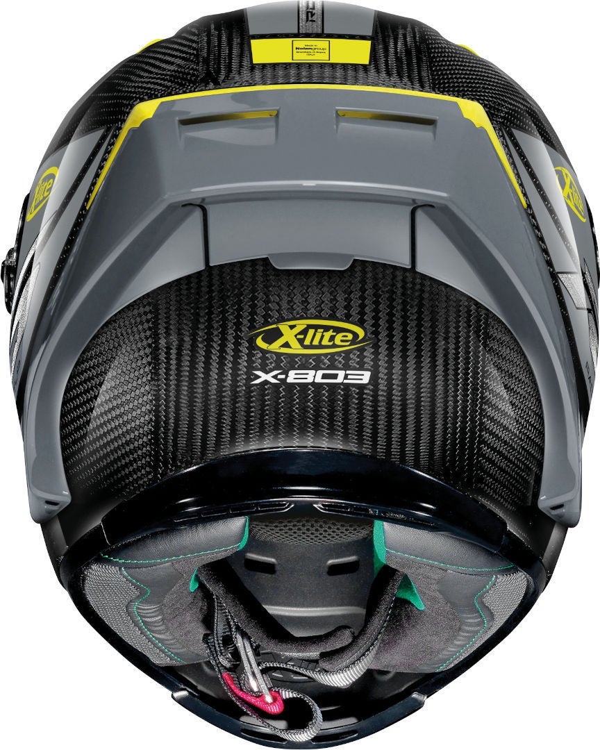 X-Lite X-803 RS Ultra Carbon Skywarp Helm schwarz/gelb L (60) Abbildung 4