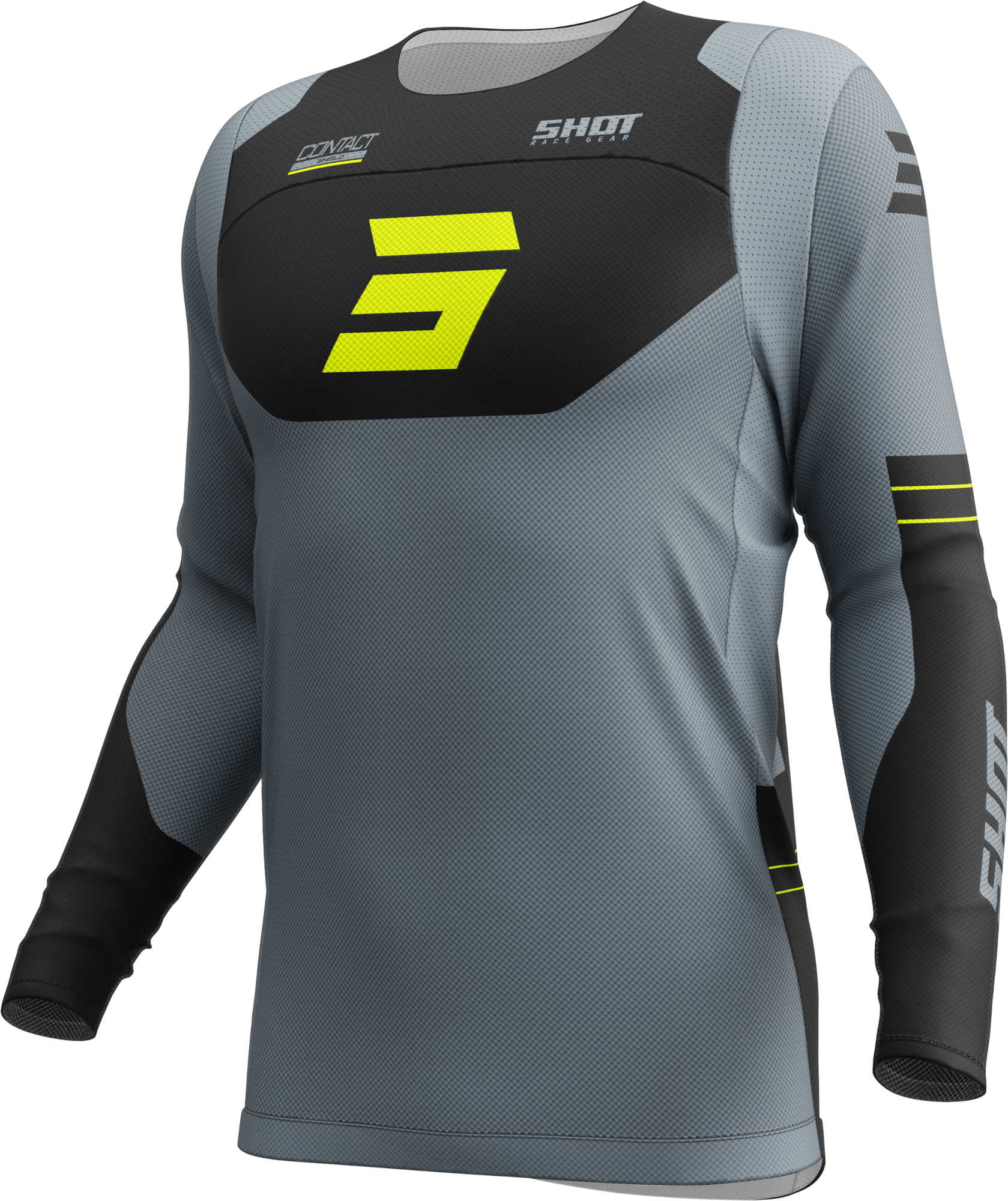 Shot Contact Shield Motorcross trui Geel XL Figuur 1