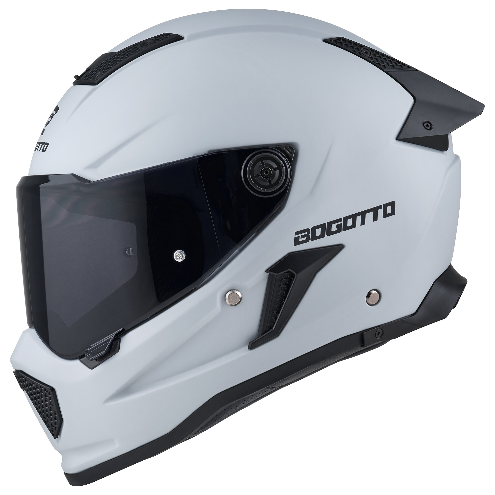 Bogotto Rapto Helmet light grey matt L Figure 2