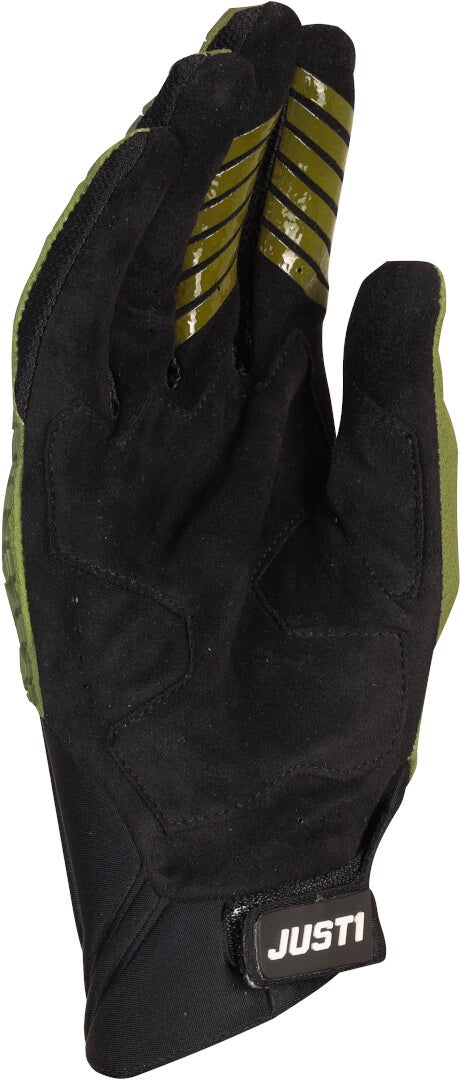 Just1 J-HRD Gants motocross Vert L Figure 4