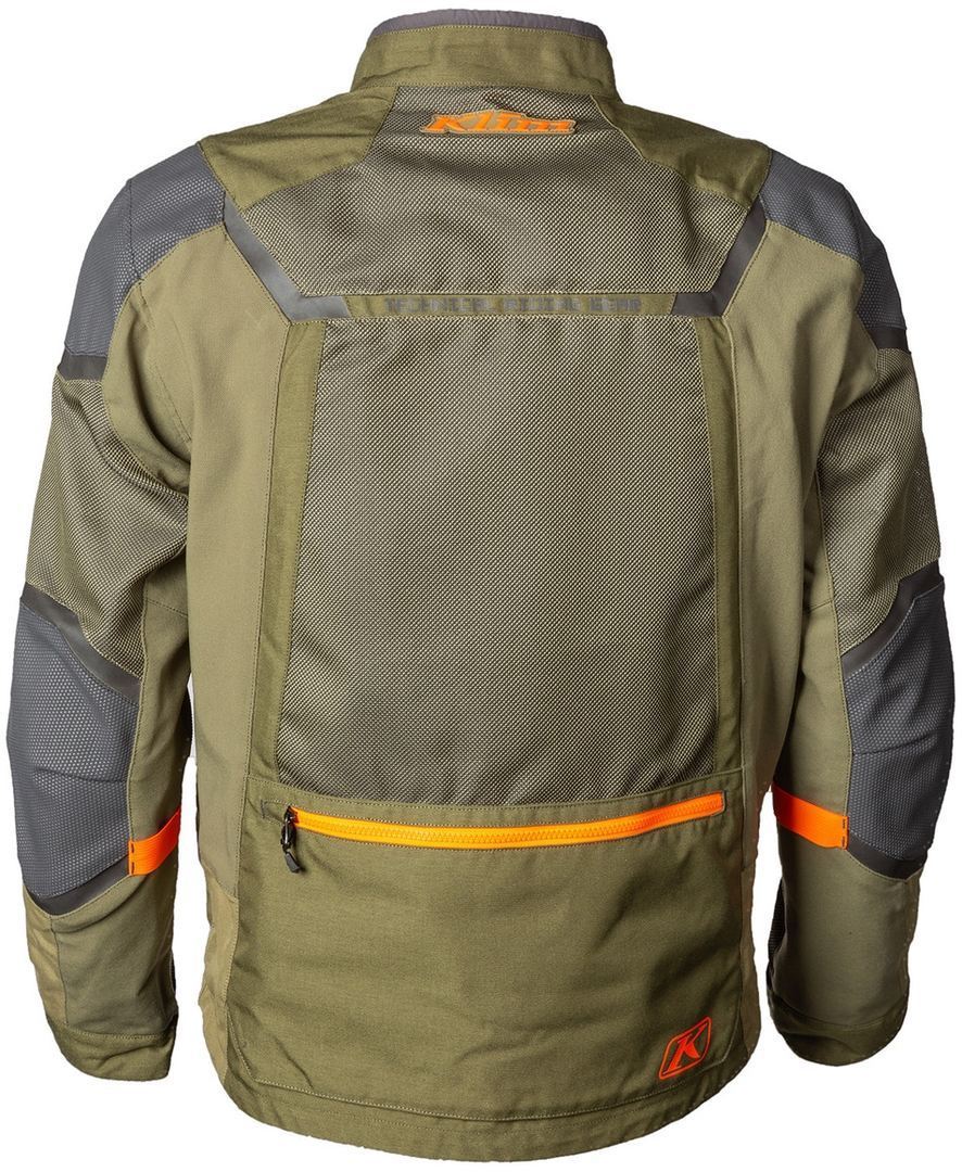 Klim Baja S4 Motorcycle Textile Jacket green/grey XL Figure 4