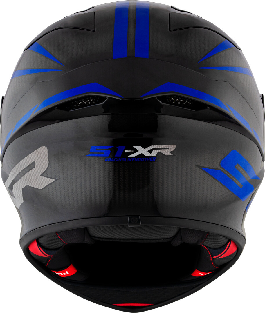 Suomy S1-XR GP Carbon Hypersonic E06 Hjälm Svart/blå XS (53/54) Figur 5