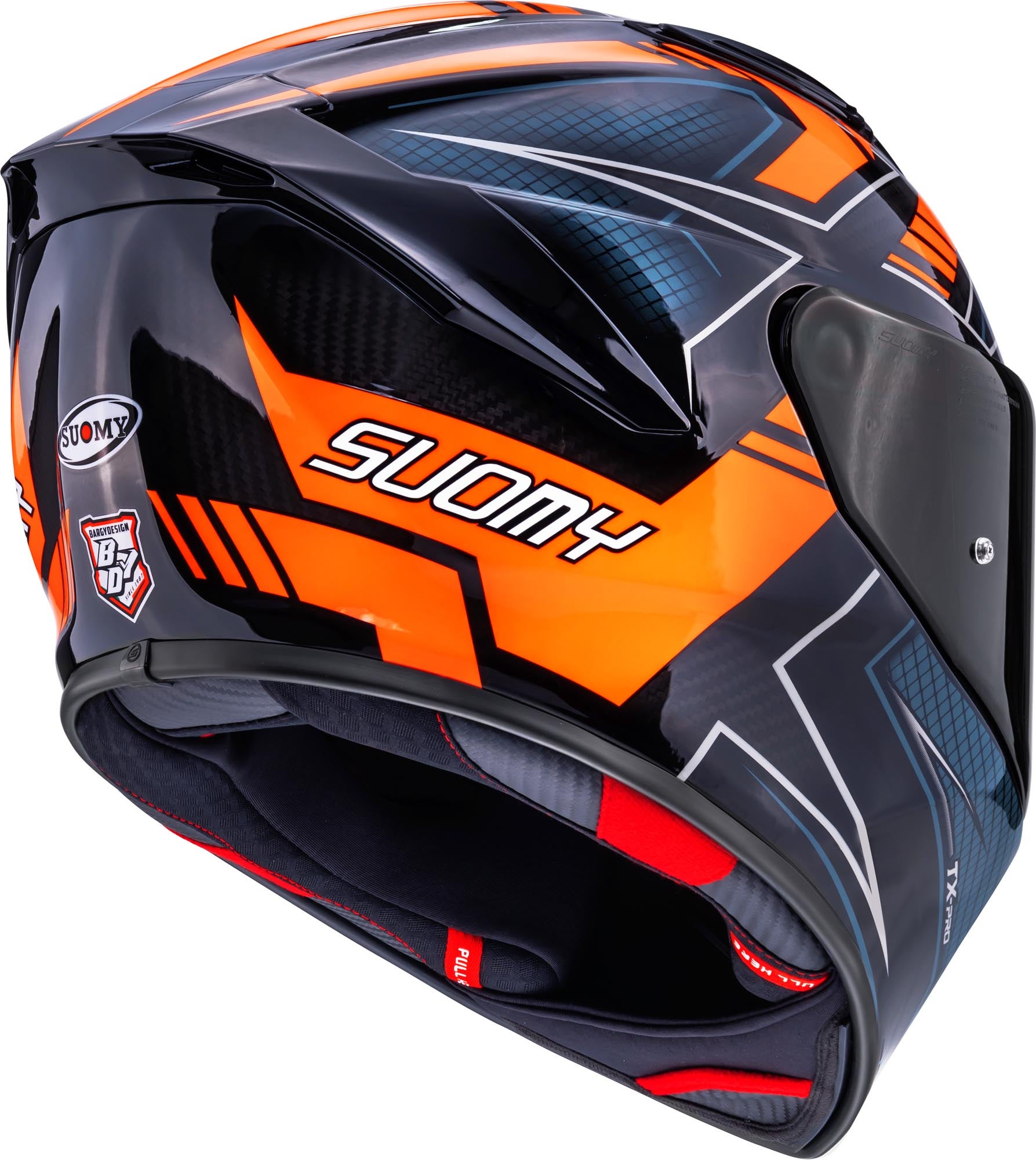 Side view of Suomy TX-Pro Flawless Helmet