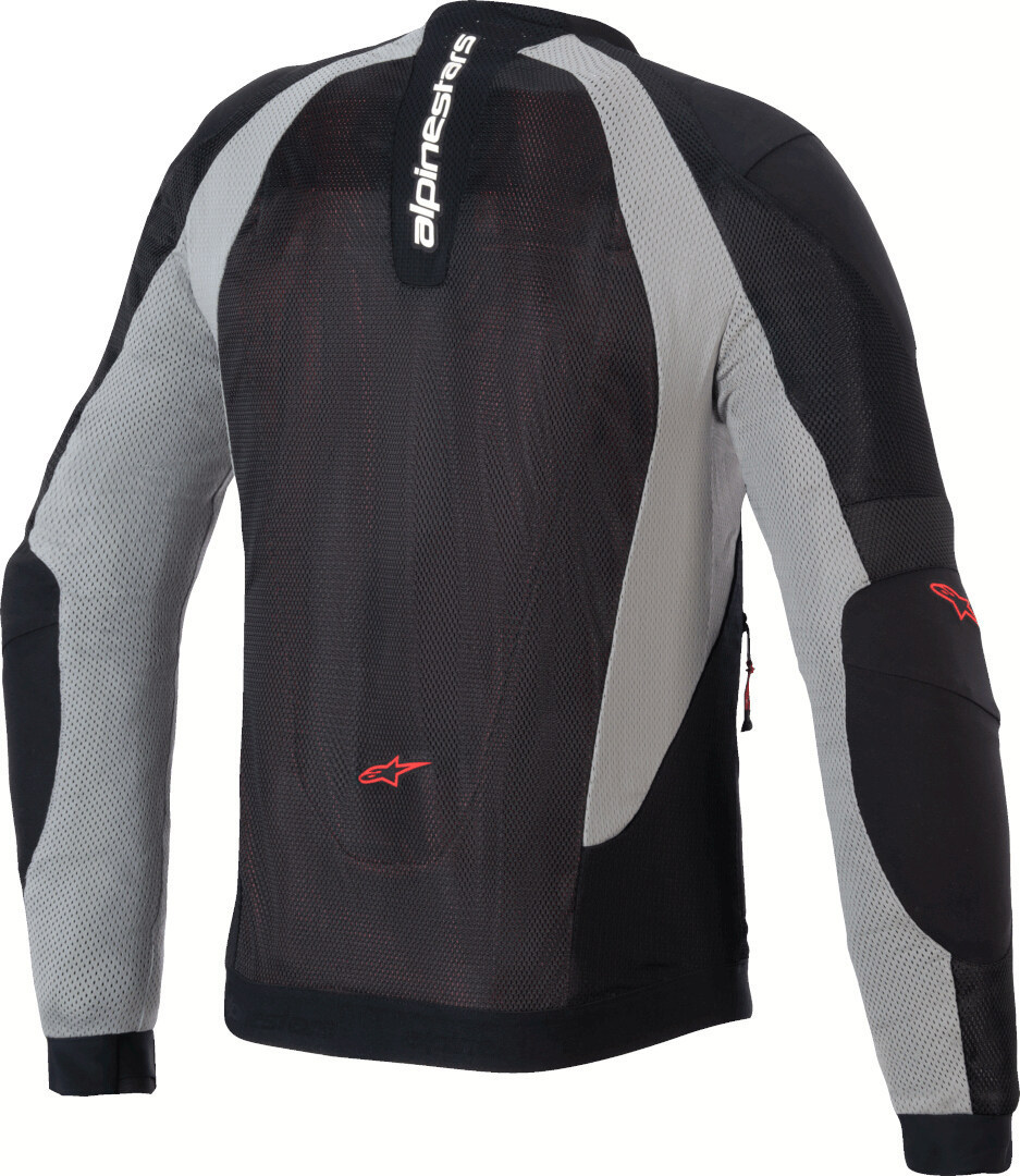 Alpinestars Troop-Air Protector takki musta/harmaa/punainen 4XL Kuva 2