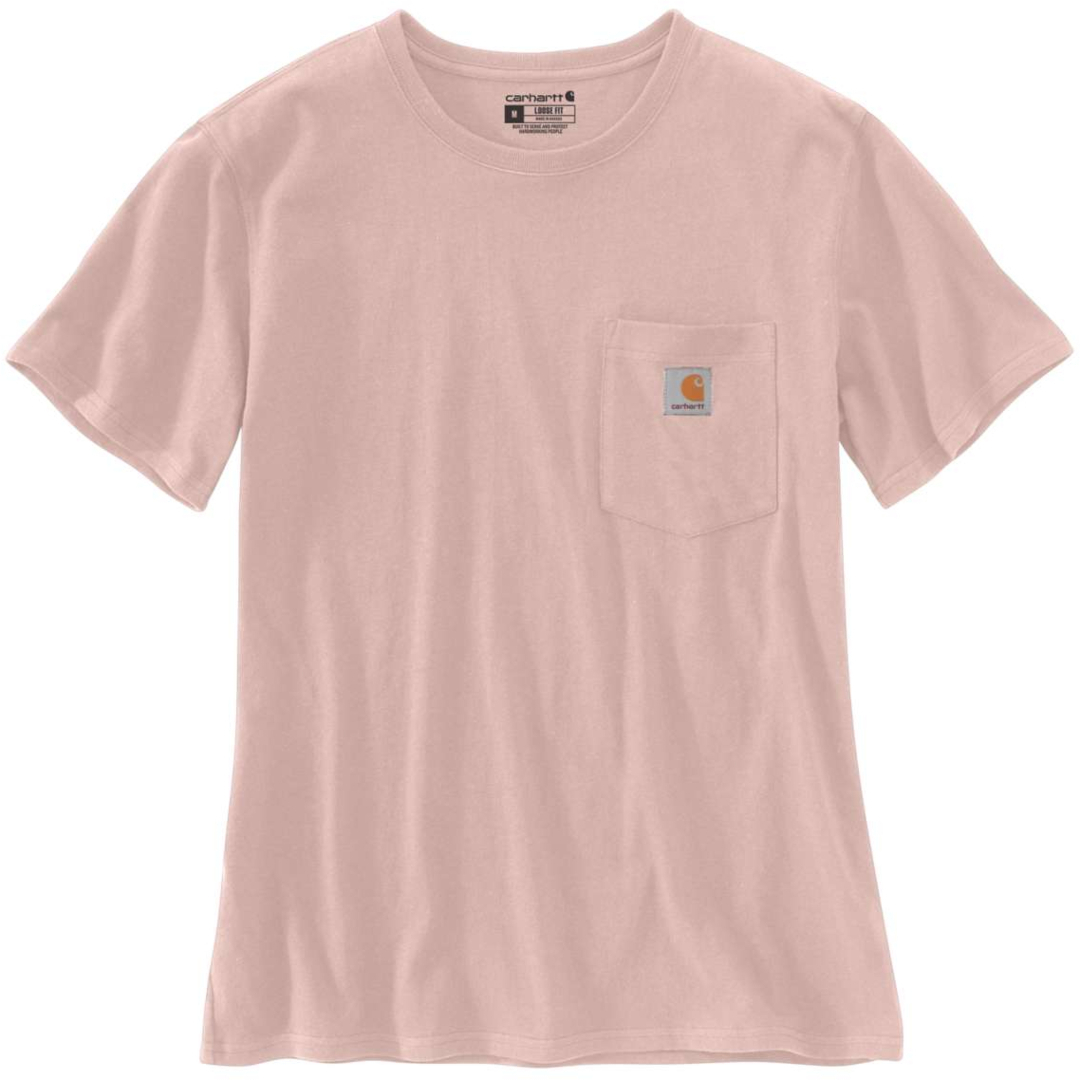Carhartt Workwear Pocket Tricou de damă roz XS Figura 1