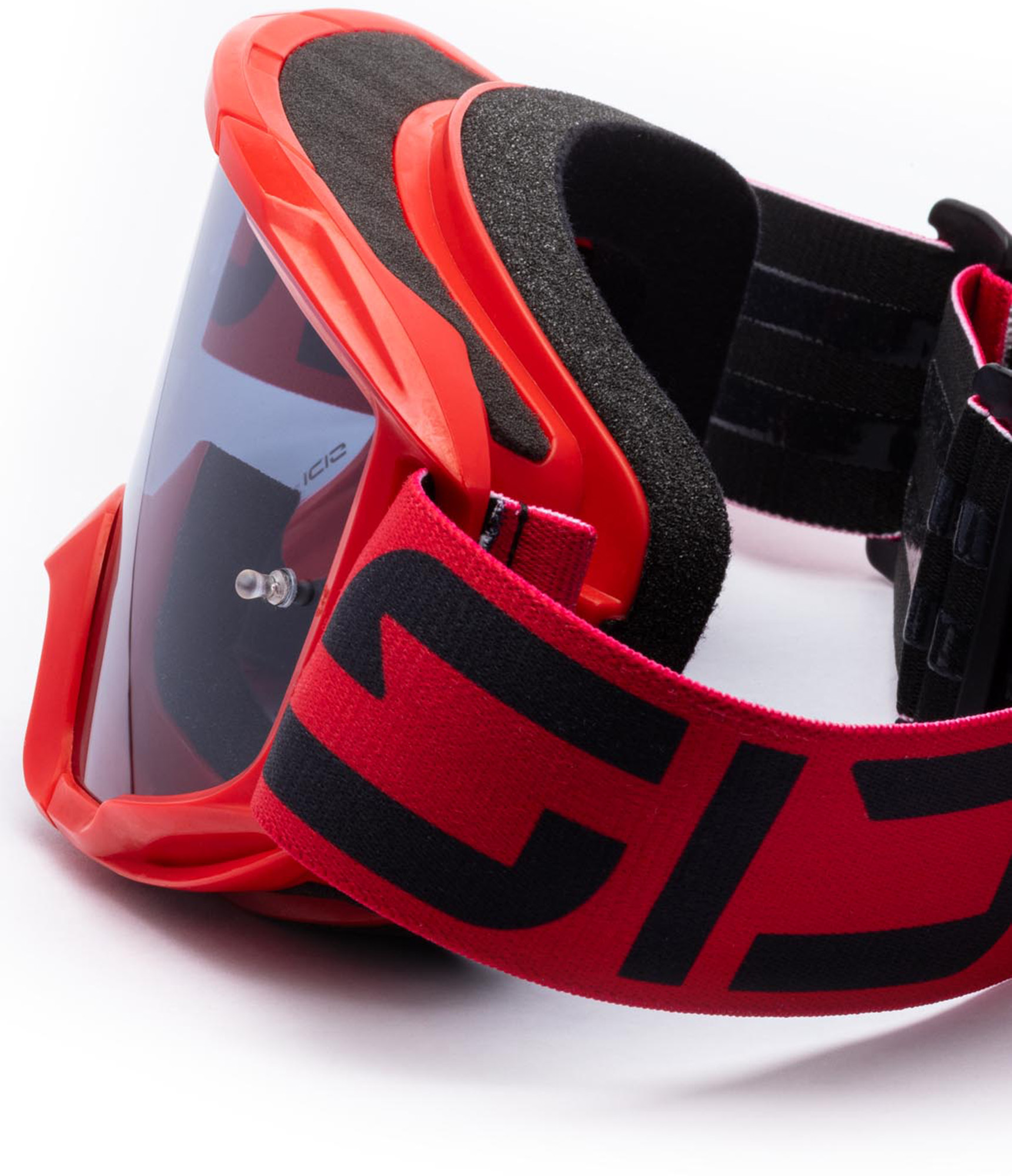 Sidi Gladius Smoke Motokrosové brýle červená/šedá Obrázek 3