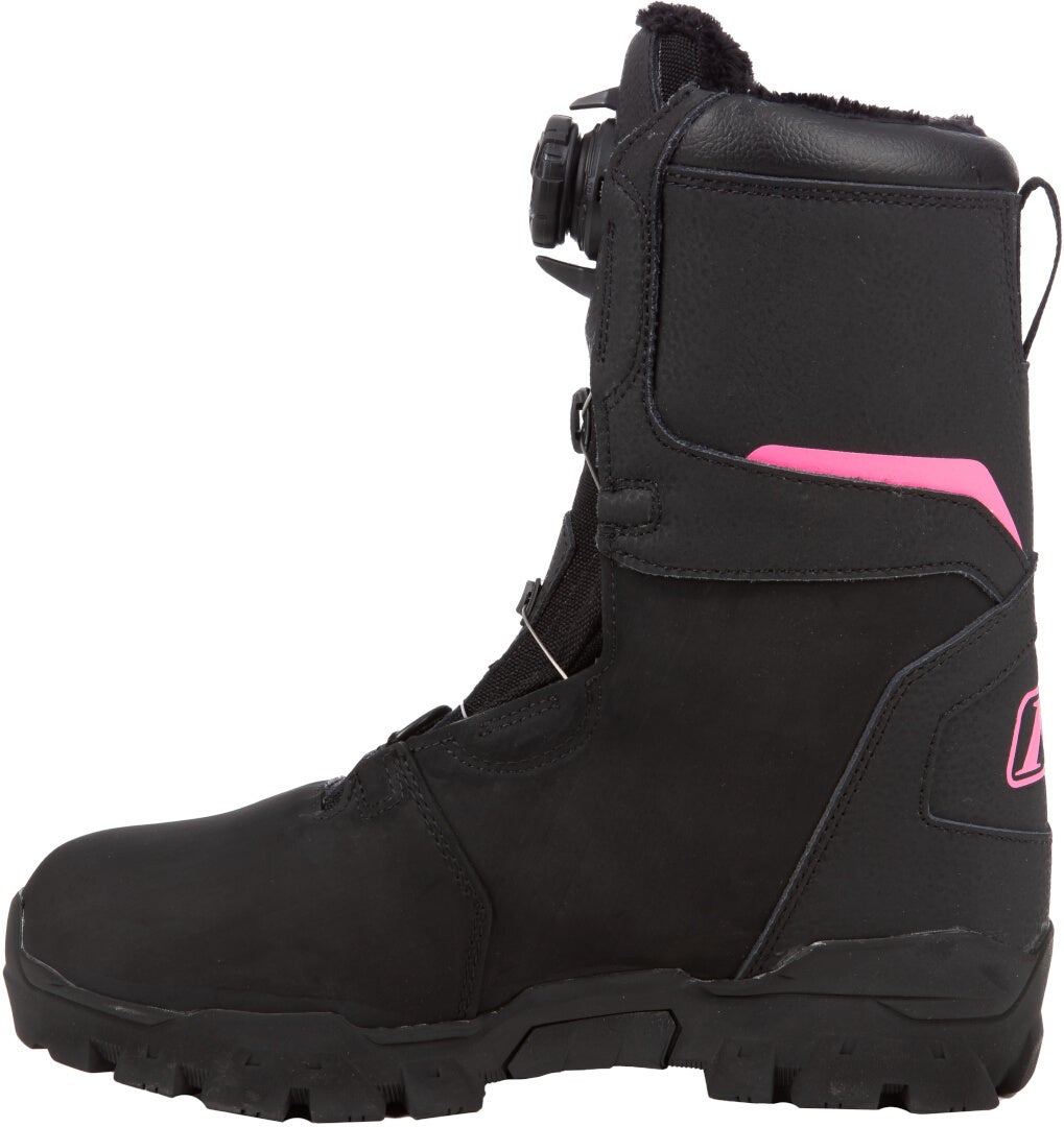 Klim Aurora GTX BOA 2023 Dame snescooter støvler sort/pink 11 Figur 5