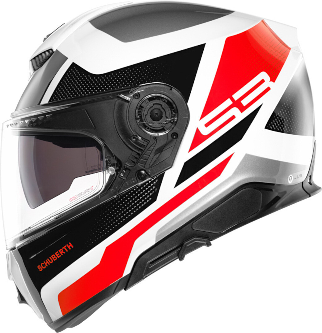 Schuberth S3 Daytona Casco rosso/nero/bianco S (54/55) Figura 3