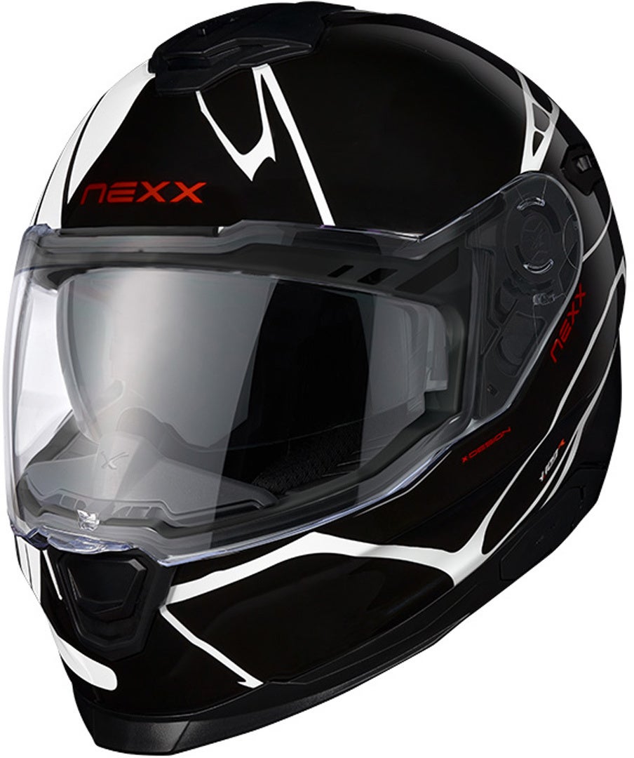 Nexx Y.100 B-Side Helm schwarz/weiß M (57/58) Abbildung 4