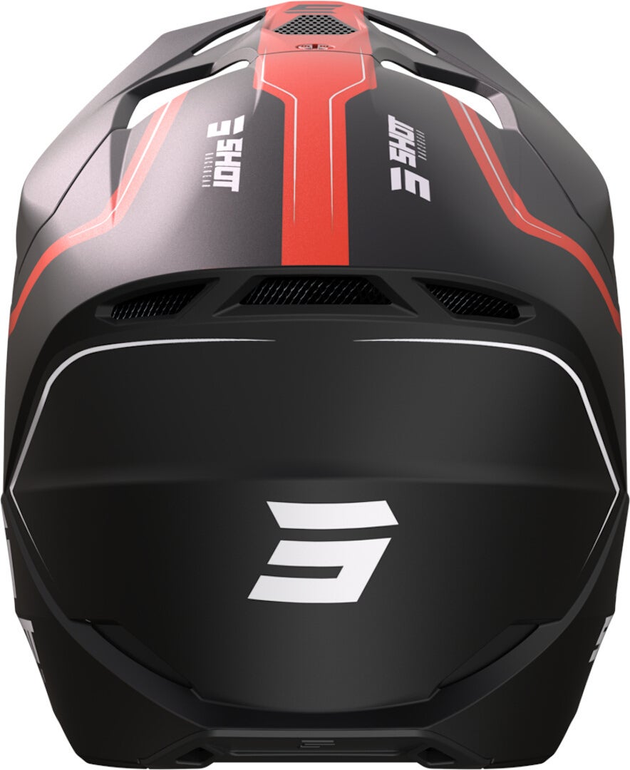 Shot Furious Reflex Motocross Helm schwarz matt/orange M (57/58) Abbildung 2