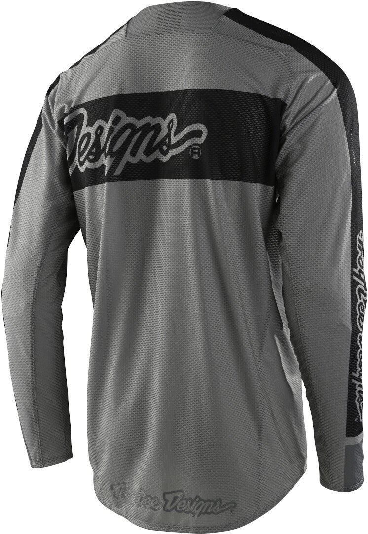 Troy Lee Designs SE Pro Air Vox Motocross Jersey grå/sort M Figur 2