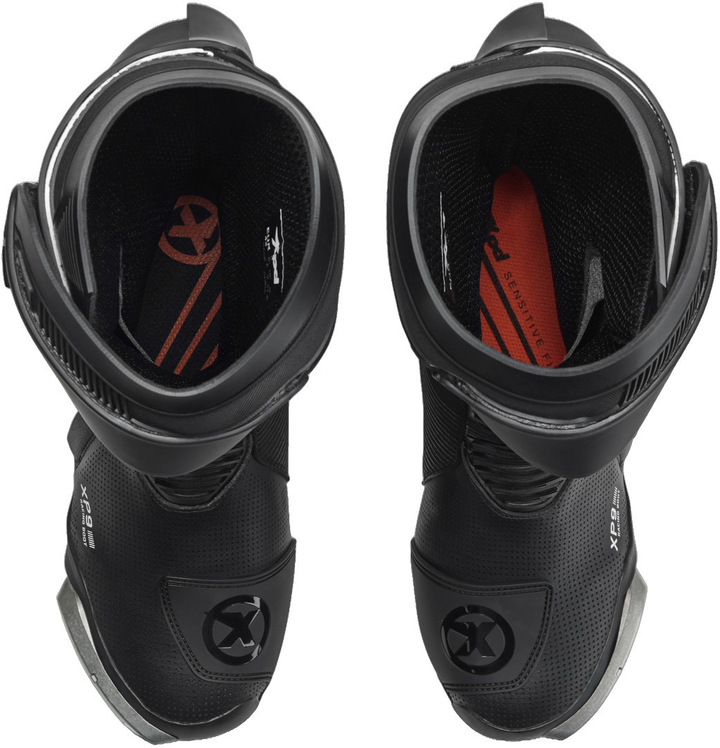 Side view of XPD XP9-S Air perforated Motorcycle Boots