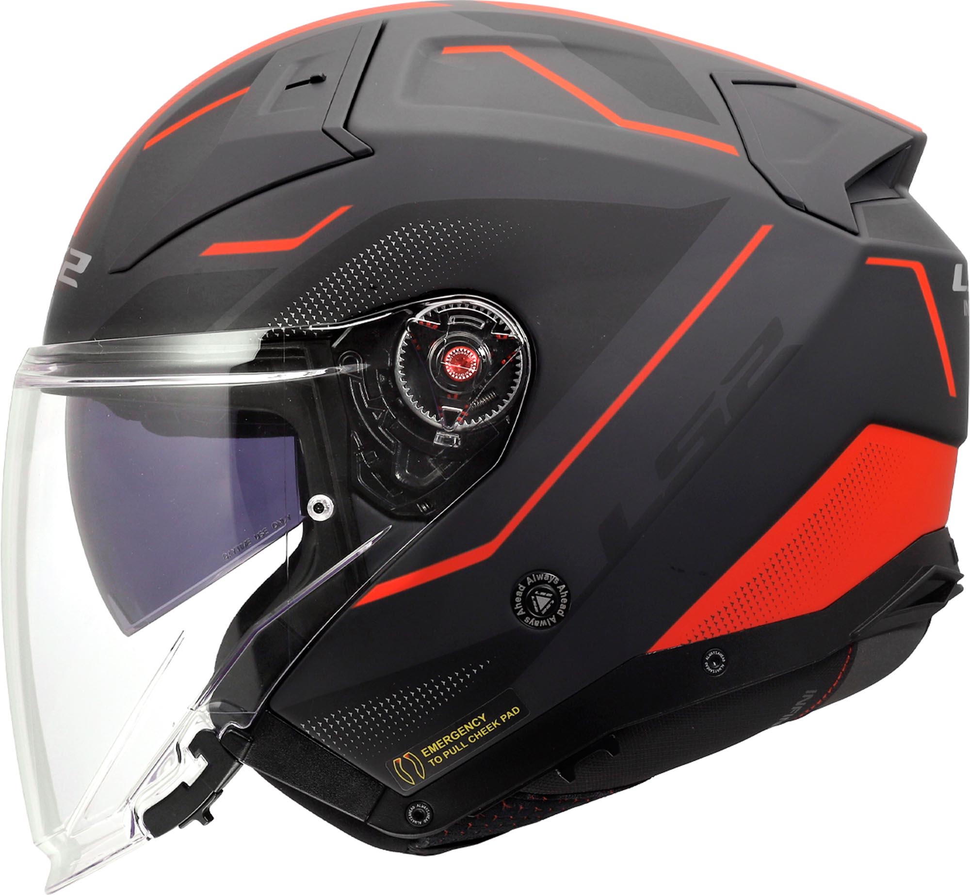 LS2 OF603 Infinity II Veyron Open-Face Helmet L (59/60) Figure 11