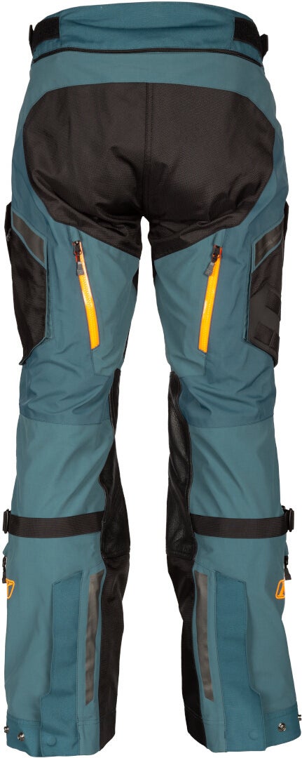 Klim Badlands Pro 2023 Motorcycle Textile Pants blue/green 42 Figure 4