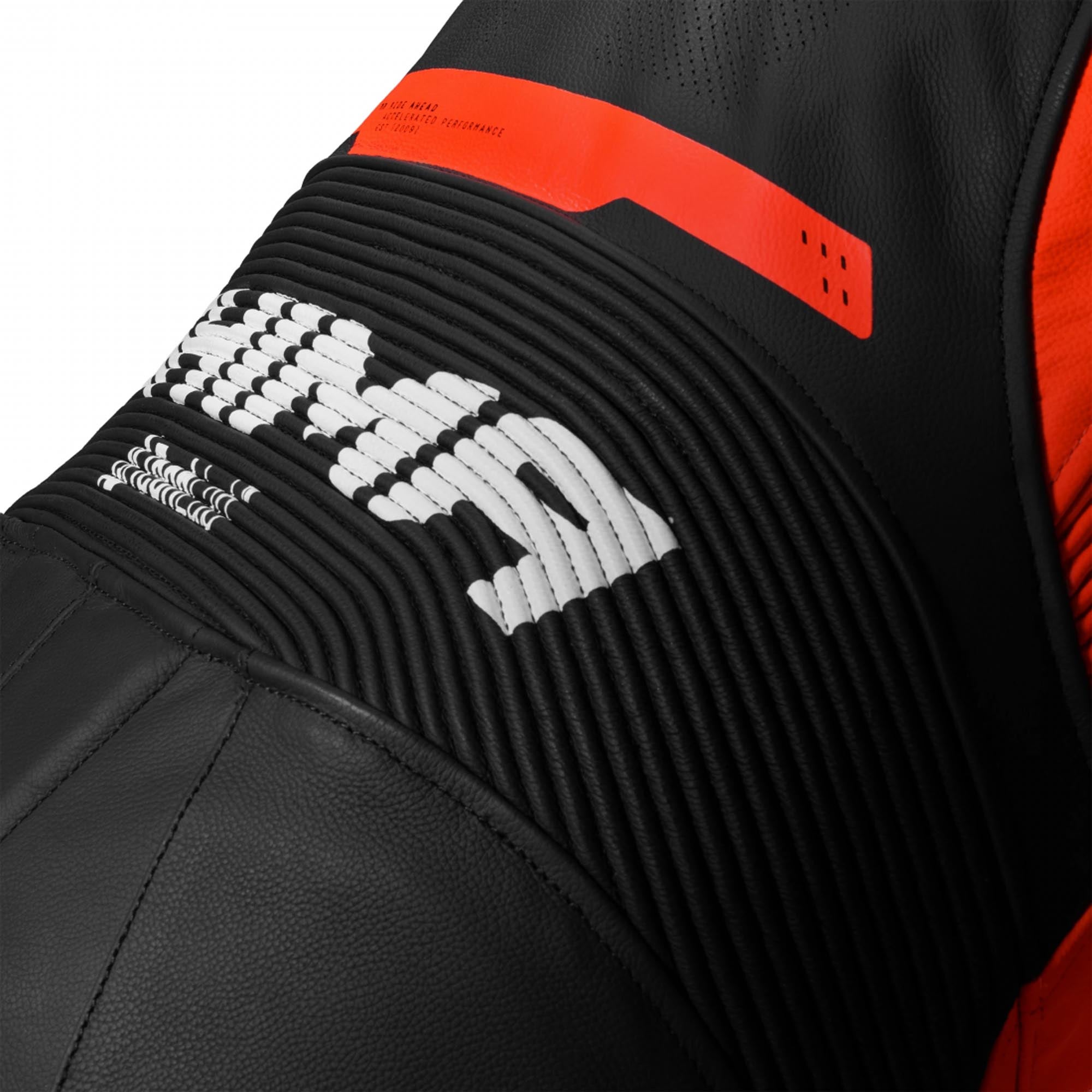 SHIMA Mission RS One Piece Motorcycle Leather Suit black/red 46 Figure 20