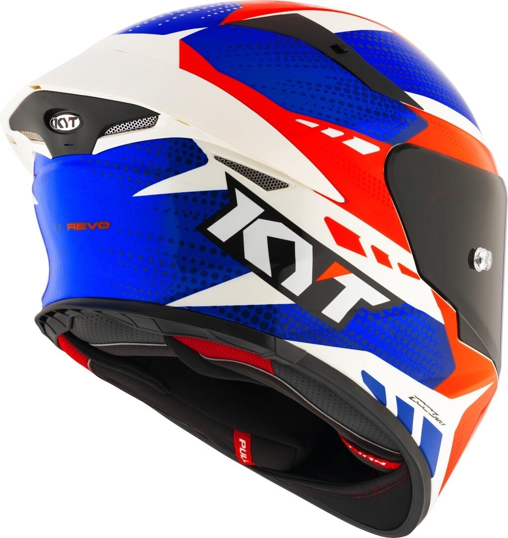 Side view of KYT TT-Revo Gear Helmet