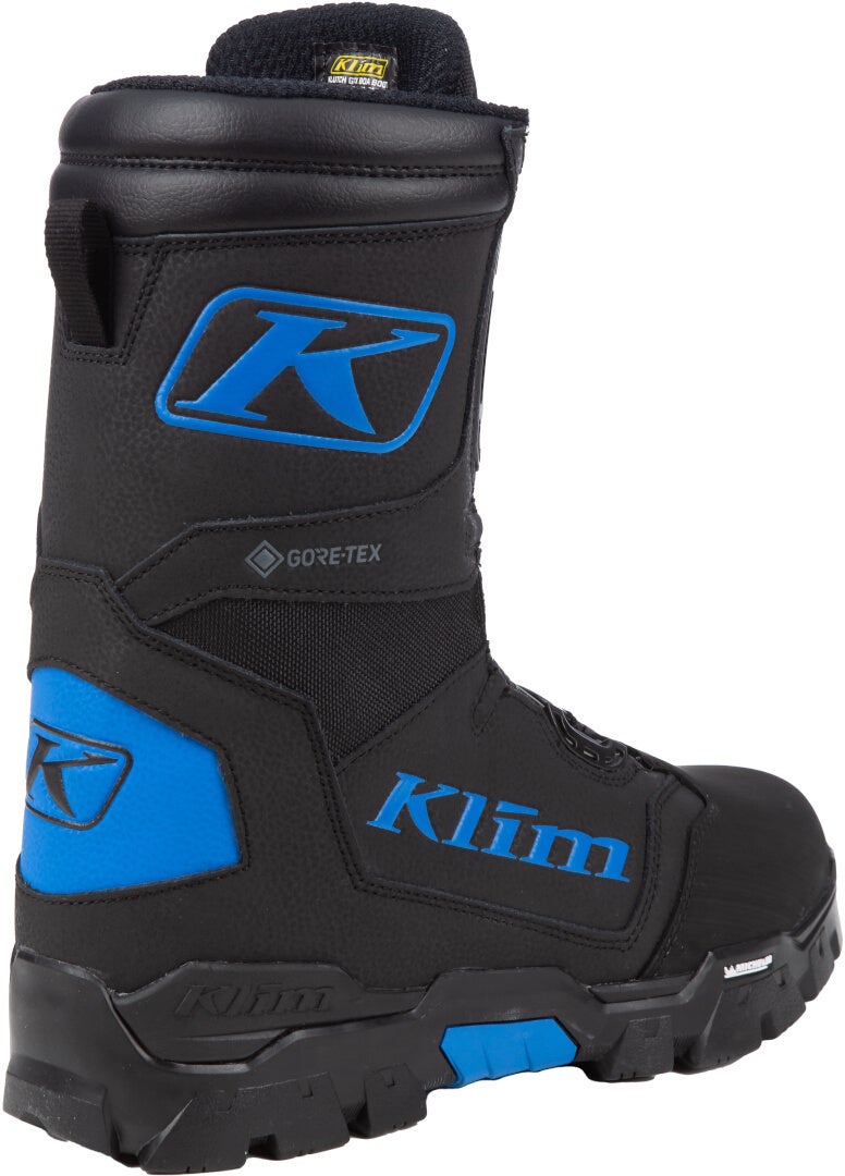 Klim Klutch GTX BOA Snowmobile Boots black/blue 14 Figure 8