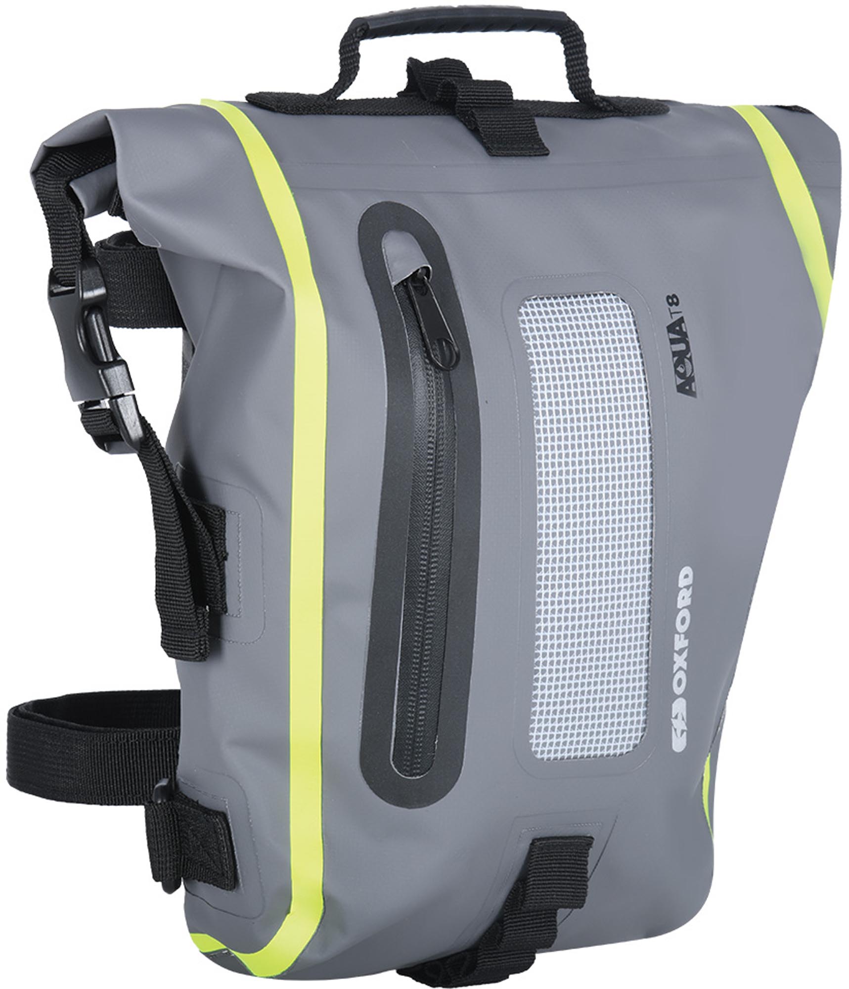 Oxford Aqua T8 Sac de queue noir/gris/jaune fluo Figure 1