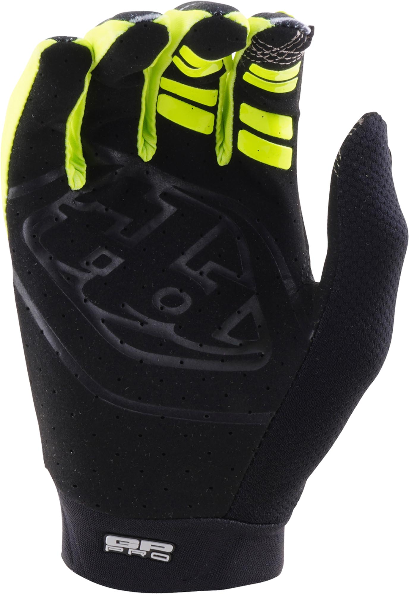 Troy Lee Designs GP Pro Stagger Motocrosshandsker sort/neongul/antracit S Figur 2
