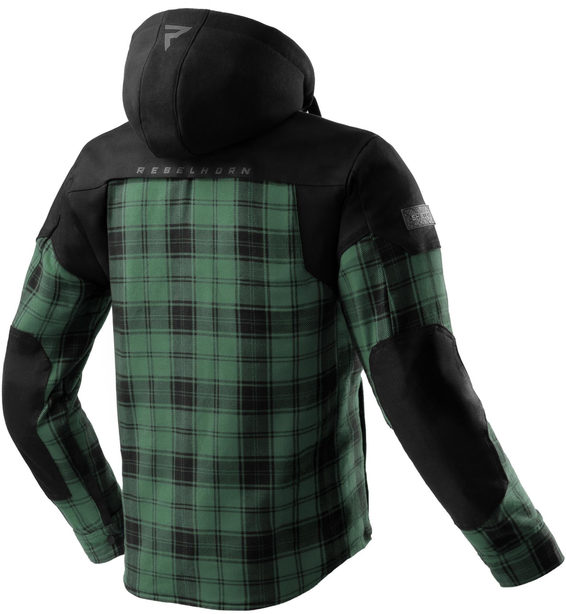 Side view of Rebelhorn Shifter Motorcycle Shirt