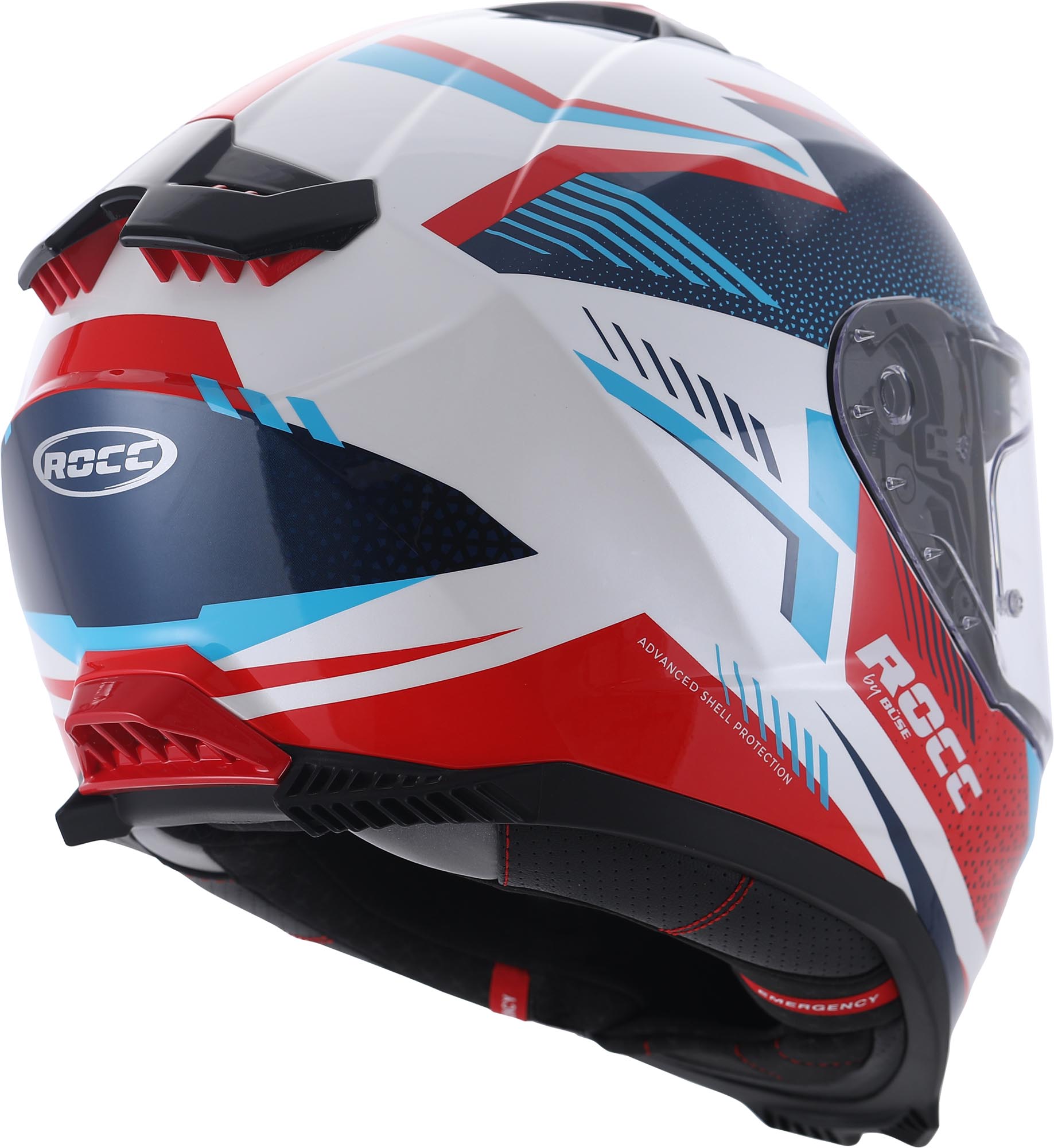 Rocc 390 Helmet white/blue/red XS (53/54) Figure 5