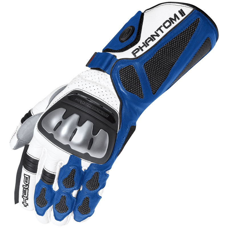 Held Phantom II Motorcycle Gloves white/blue 8 (M) Figure 1