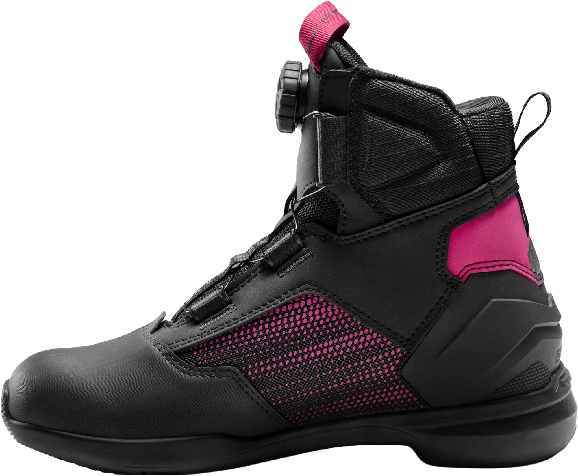 Rebelhorn Core Damer Motorcykelsko sort/pink 38 Figur 3