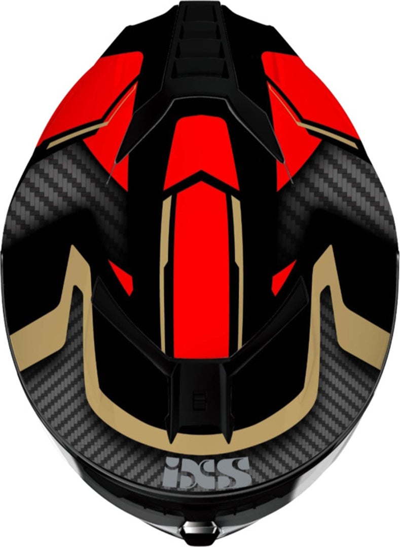 IXS iXS912 SV 2.0 Blade Casco nero opaco/rosso S (55/56) Figura 2