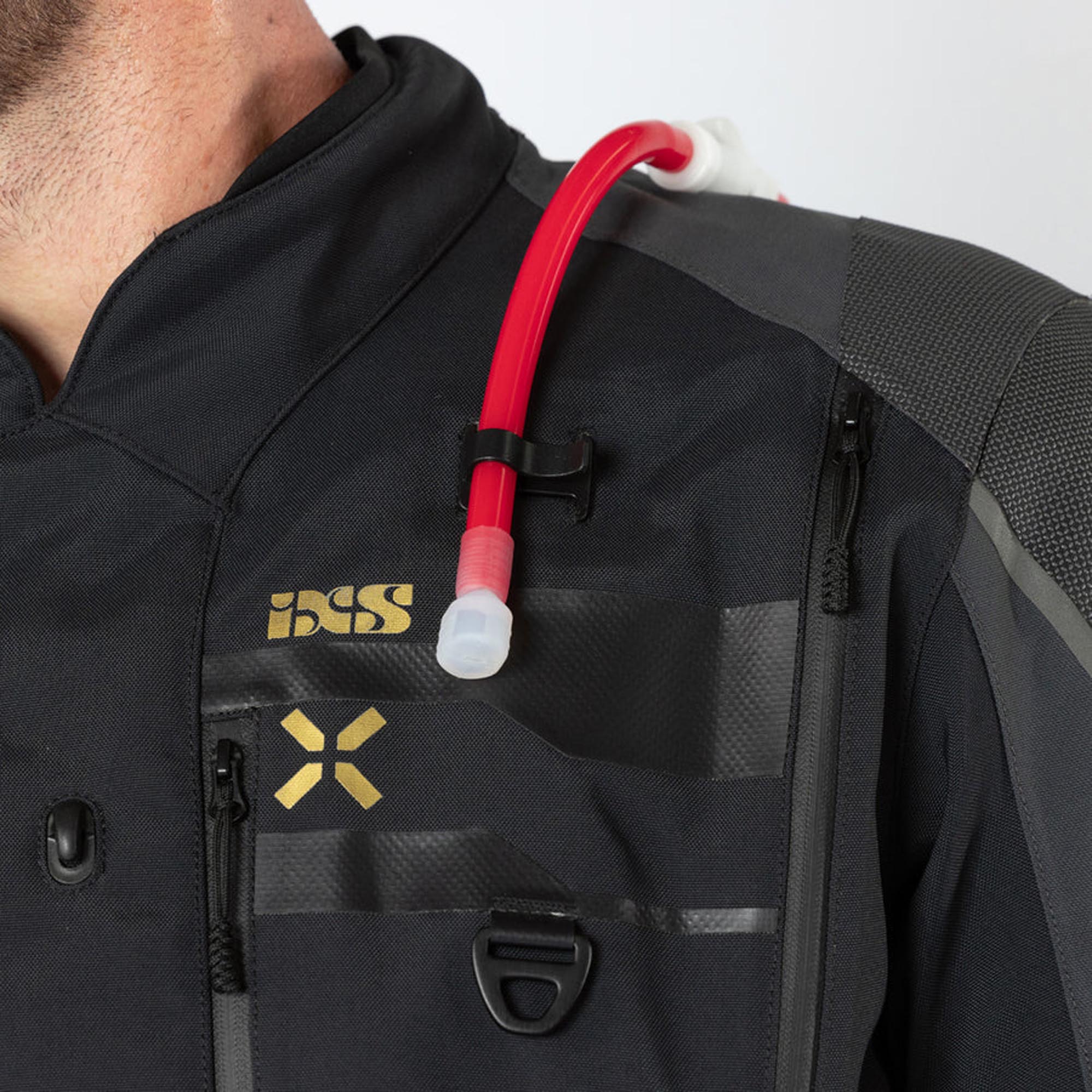 IXS Venture-GTX 1.0 Jachetă textilă impermeabilă pentru motociclete Negru/gri XS Figura 19