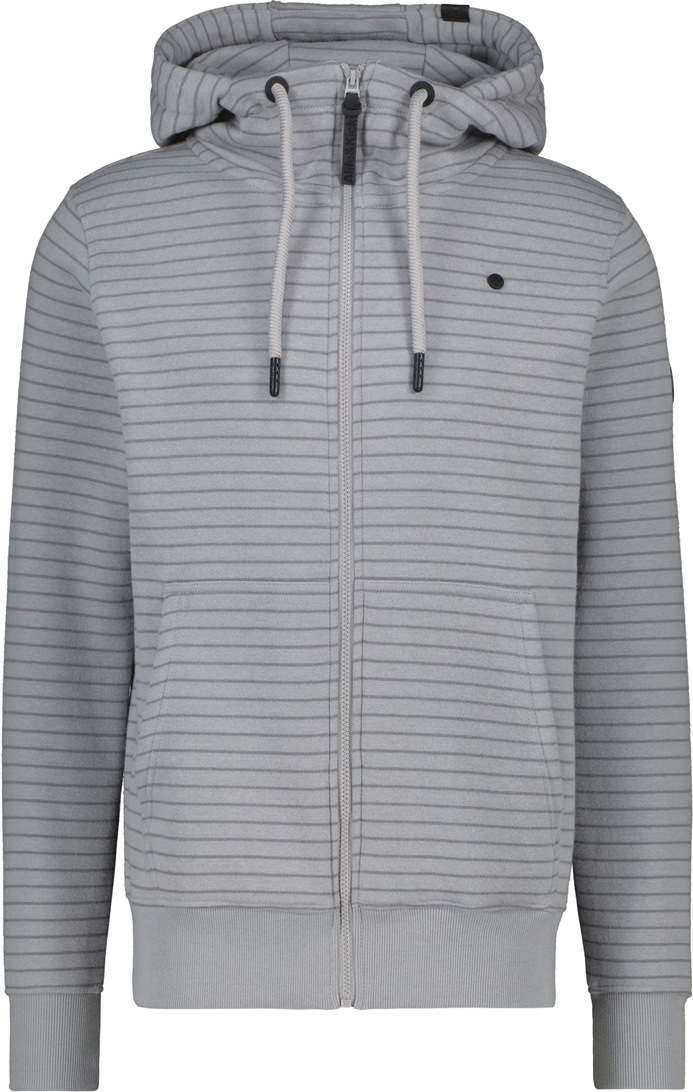 Alife And Kickin TrasherAK Z Zip Hoodie Hanorac cu fermoar Gri M Figura 1