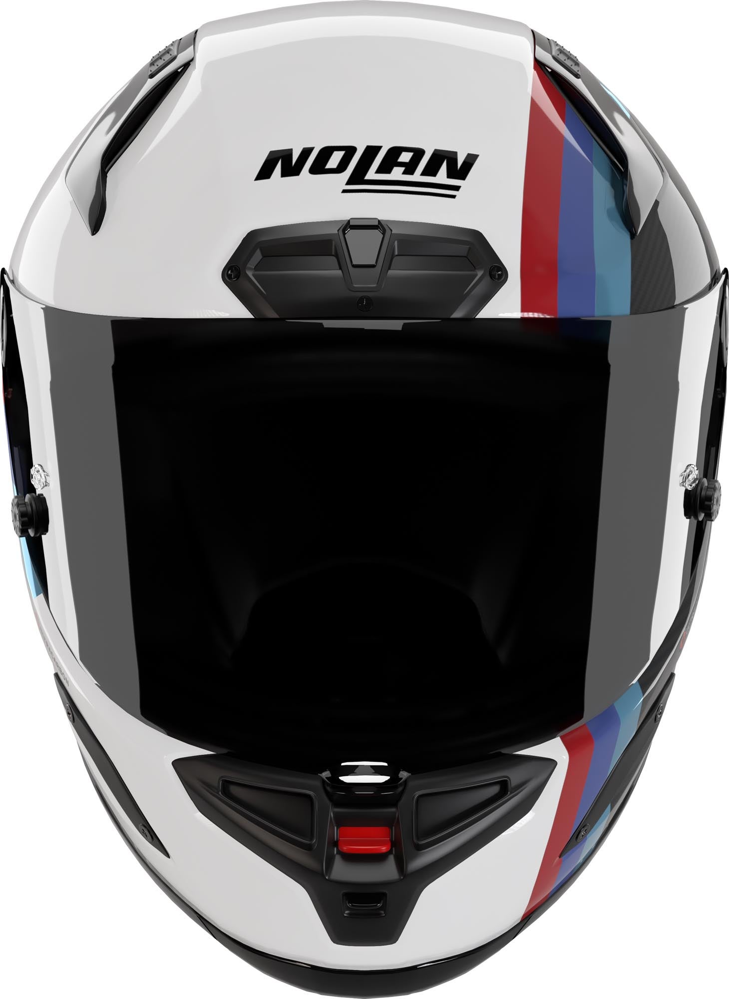 Nolan X-804 RS Ultra Carbon Gemini Helm zwart/blauw/wit XXL (64) Figuur 4