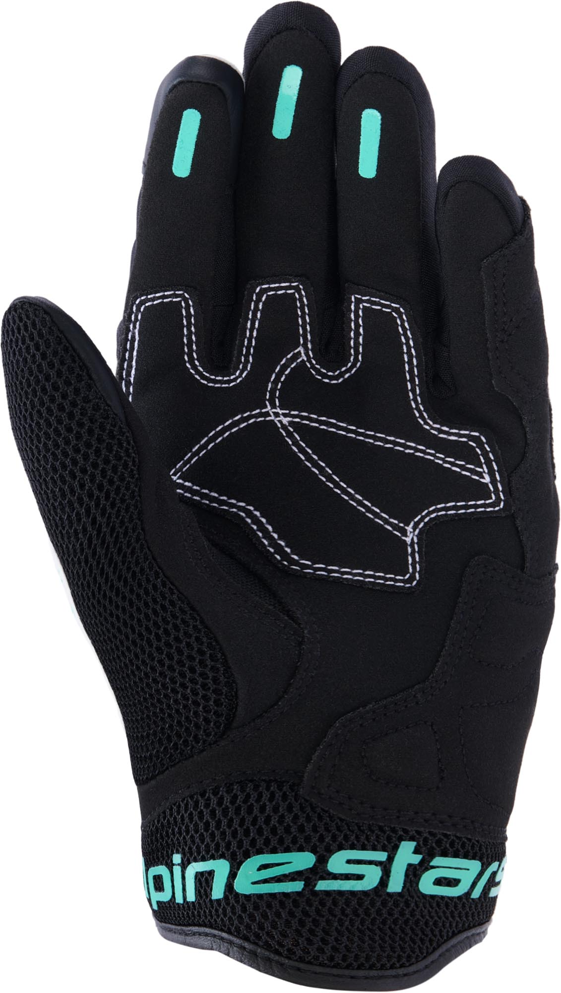 Alpinestars Stella Mogress Airflow Gants moto pour dames Noir/Blanc/Rouge 2XL Figure 2