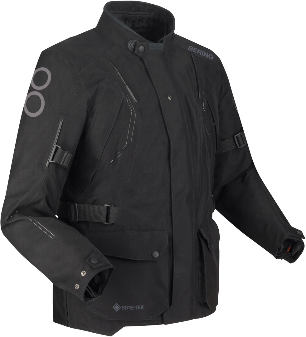 Side view of Bering Lakefield GTX waterproof Motorcycle Textile Jacket