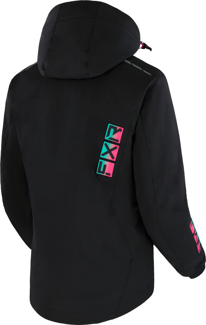 FXR Evo FX 2023 Veste de motoneige pour dames noir/vert 8 Figure 2