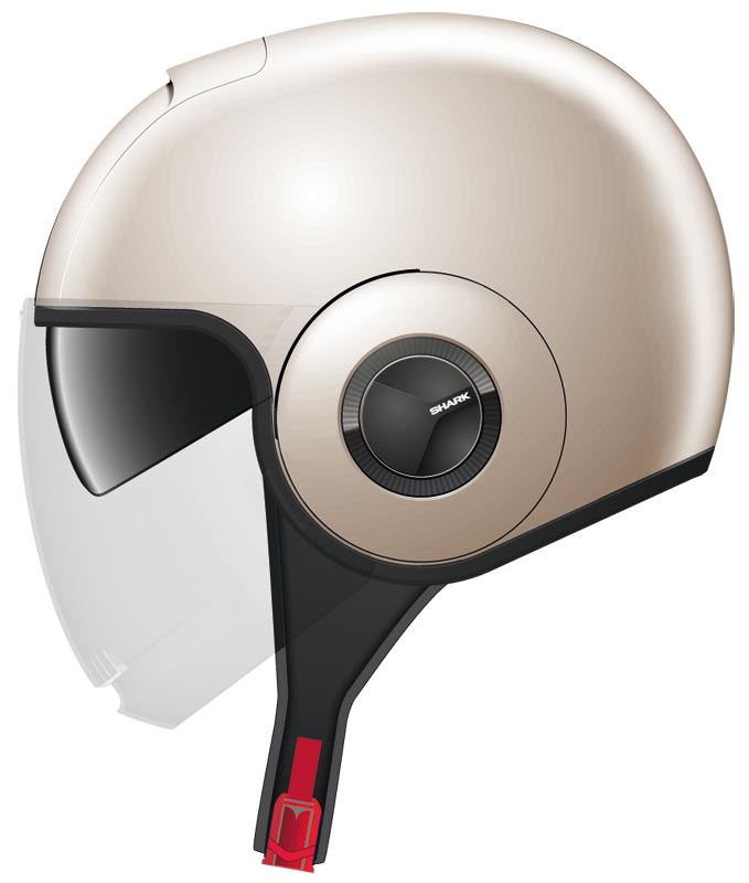 Shark Nano Capacete a jato vermelho S (55/56) Figura 10