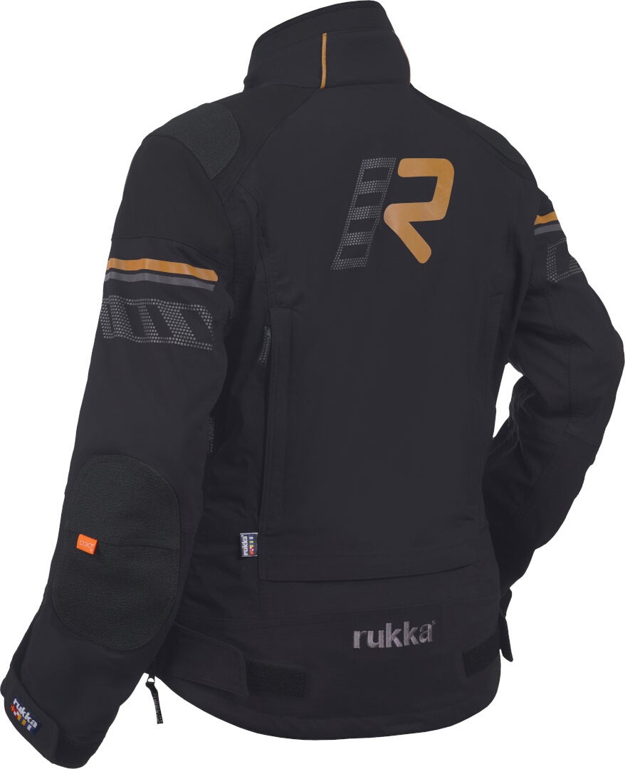 Rukka Armatou-R waterproof Ladies Motorcycle Textile Jacket black/brown 40 Figure 2