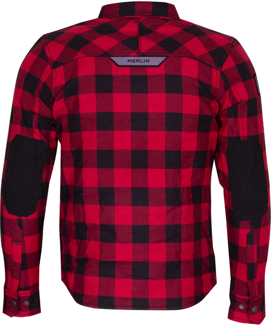 Merlin Sherbrook D30 Single Layer Motorcycle Shirt black/red XXL Figure 2